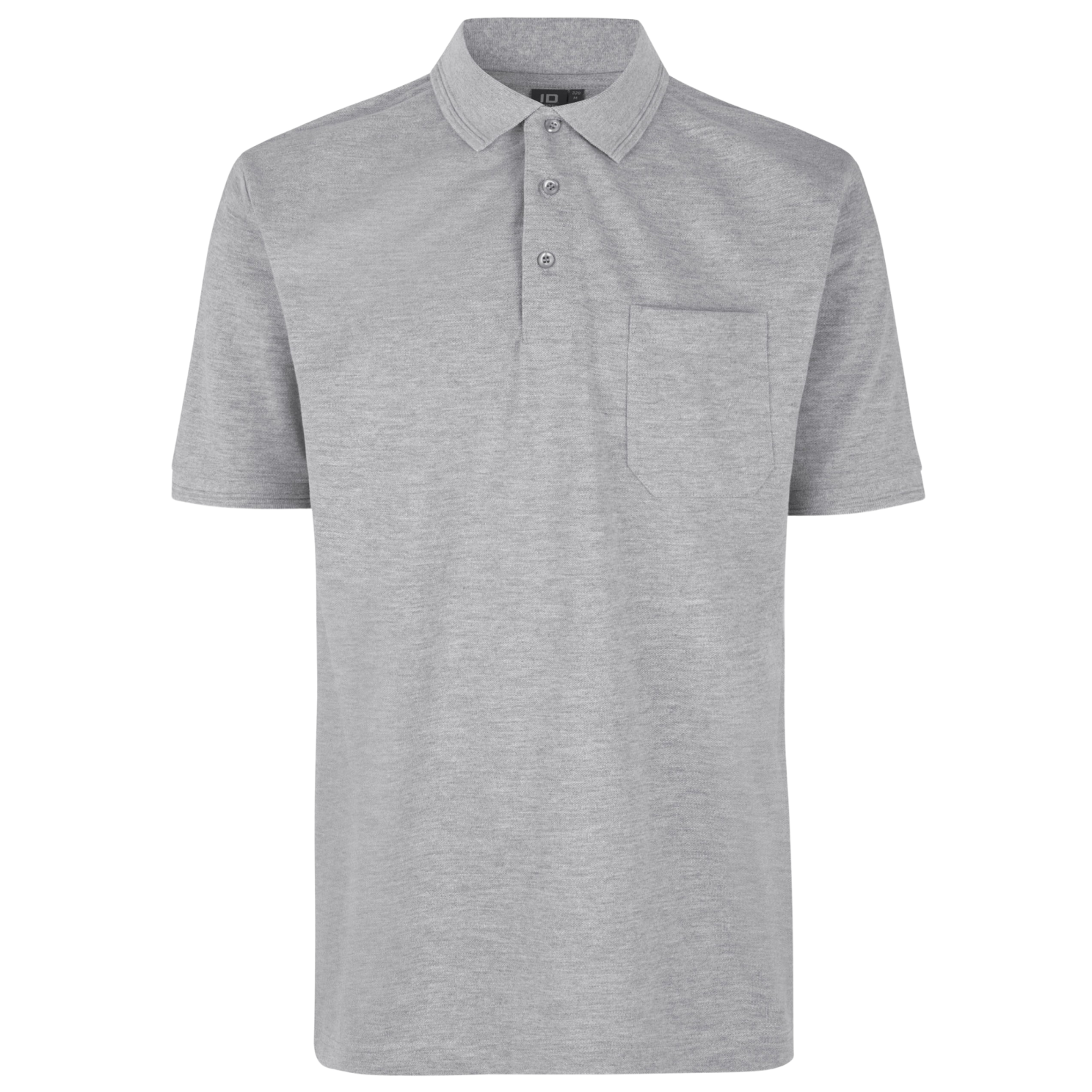 ID Pro Wear Herre Polo - Grey Melange