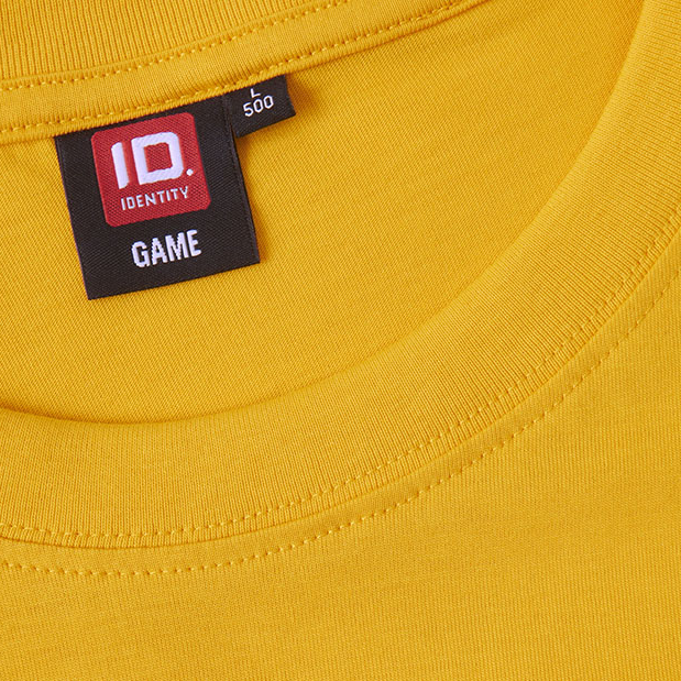 ID Game Herre T-shirt - Gul