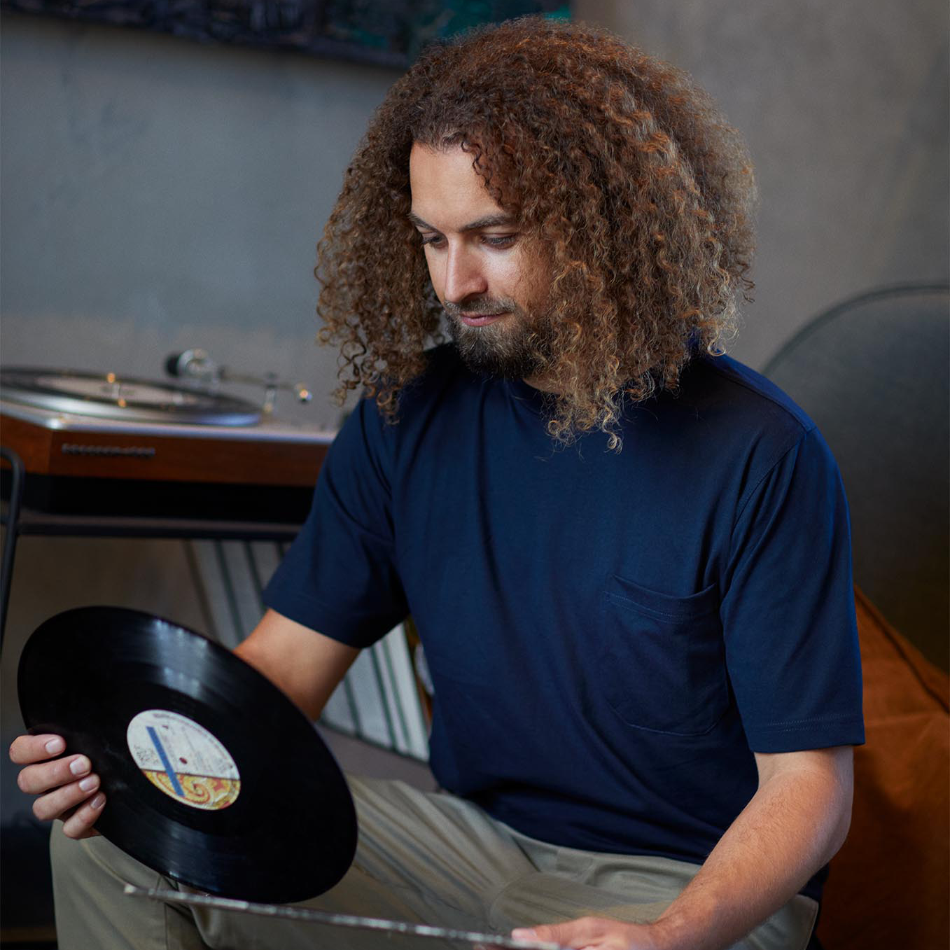 ID T-Time Herre T-shirt - Navy