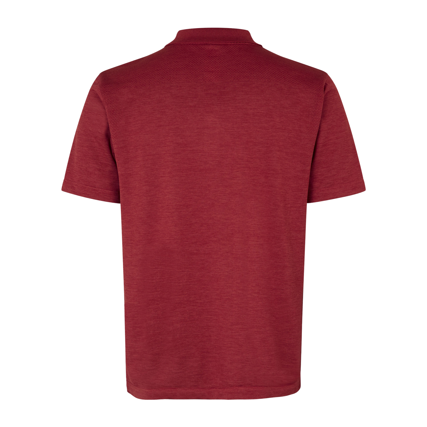 ID Active Herre Polo - Mørk rød melange
