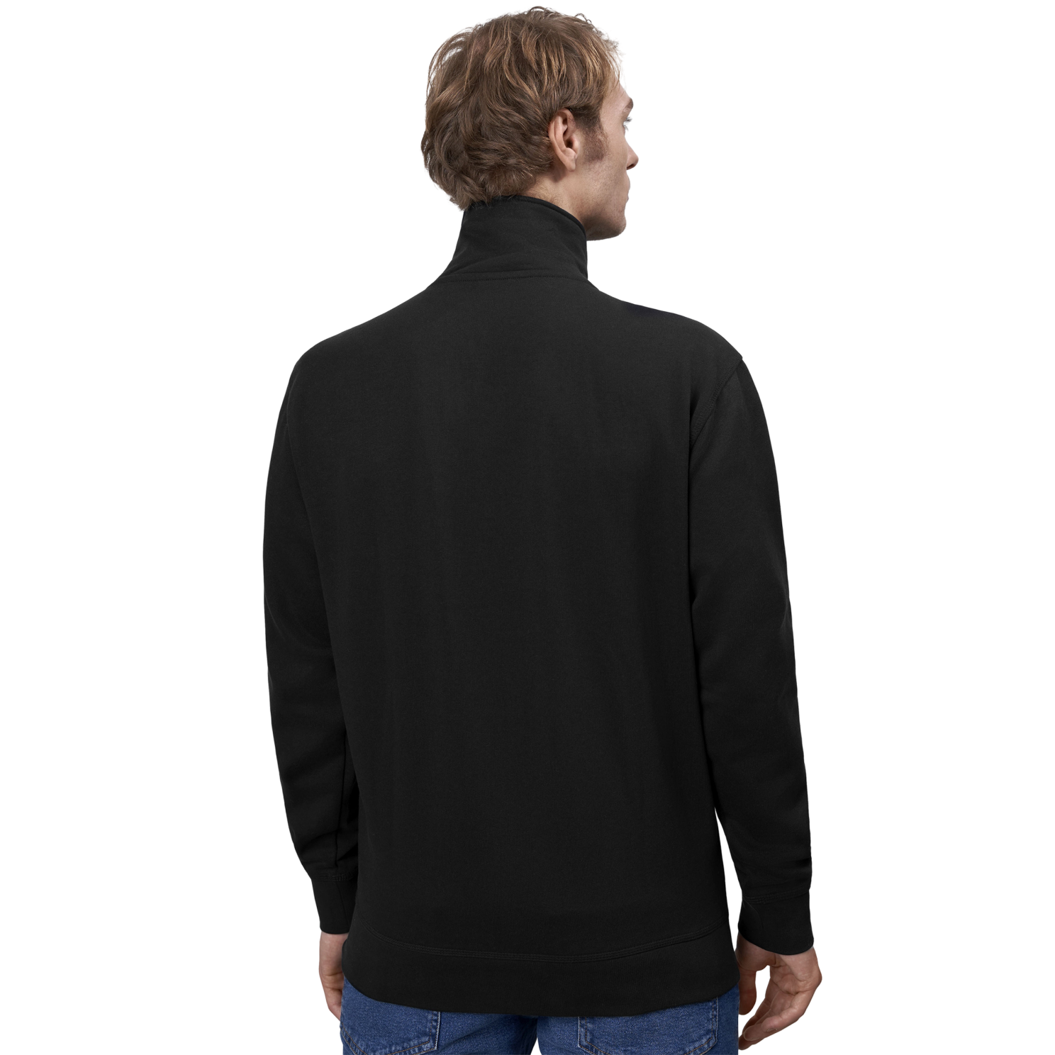 ID Sweat Herre Cardigan - Sort