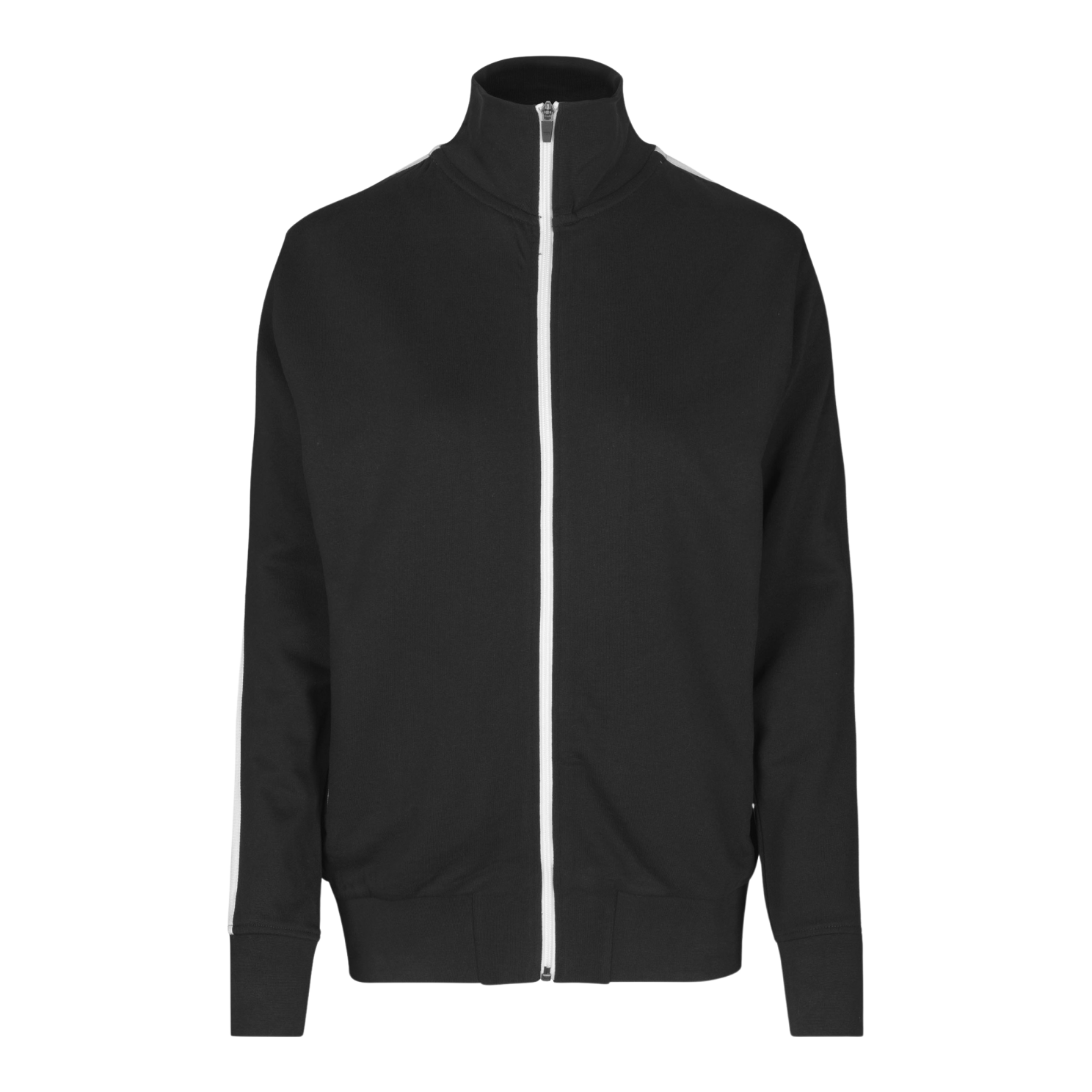 ID Kontrast Dame Cardigan - Black