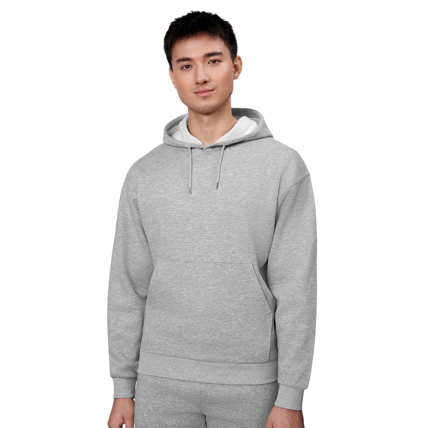 ID Unisex Hættetrøje - Grå Melange