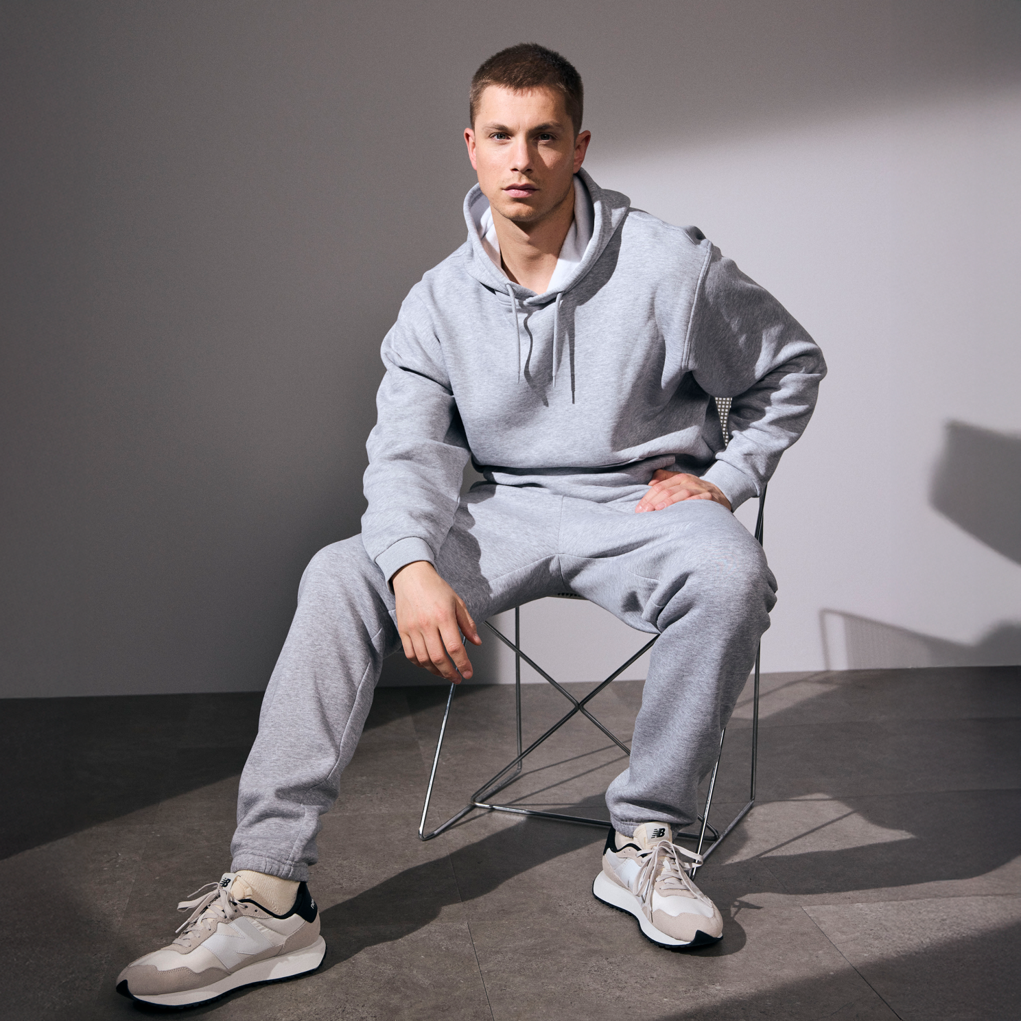 ID Klassisk Unisex Sweatpants - Grå Melange