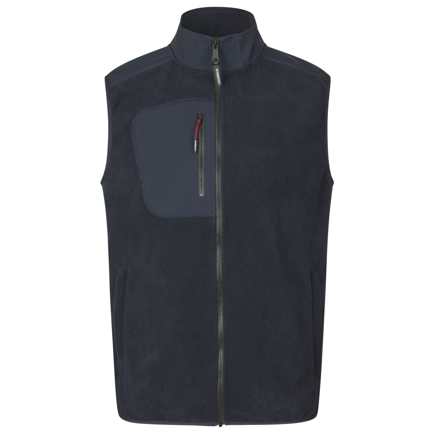 ID Bonded Herre Vest m. fleece - Navy