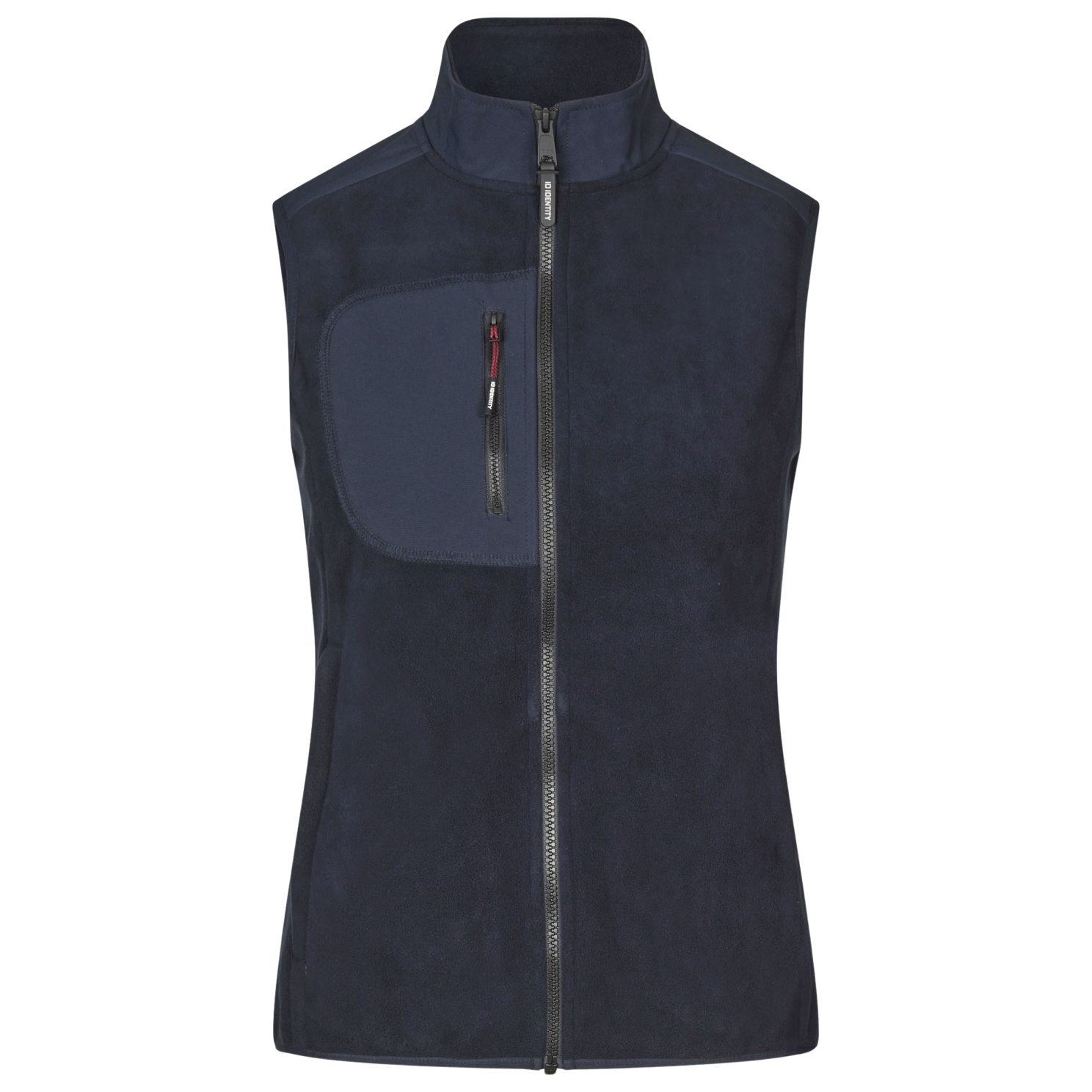 ID Bonded Dame Vest m. fleece - Navy