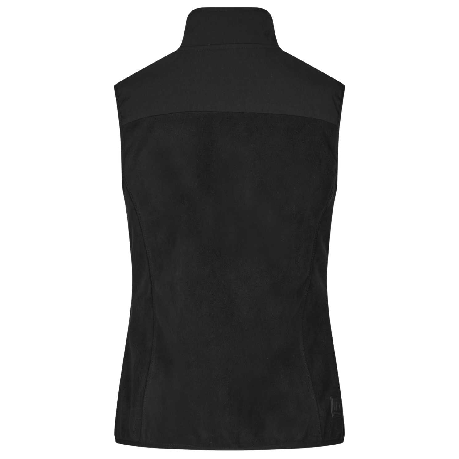 ID Bonded Dame Vest m. fleece - Sort