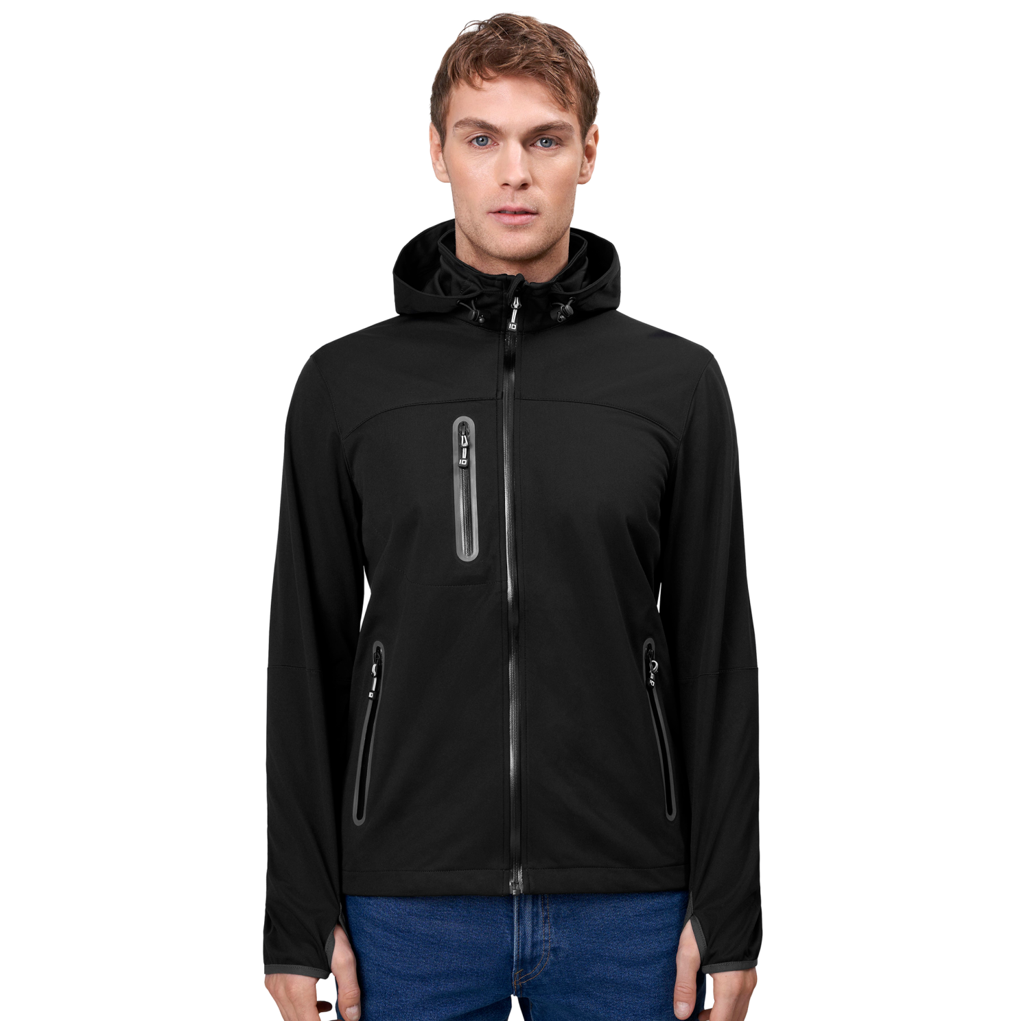 ID Herre Softshell - Black
