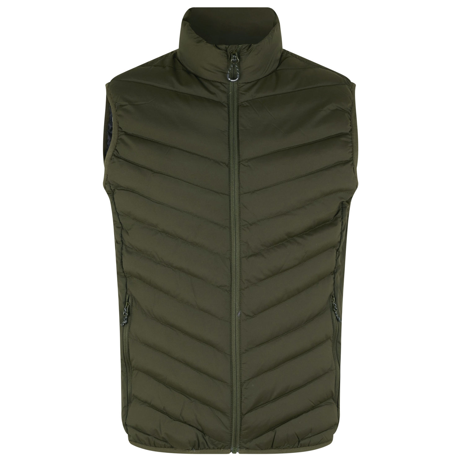 ID Herre Vest m. stretch - Oliven