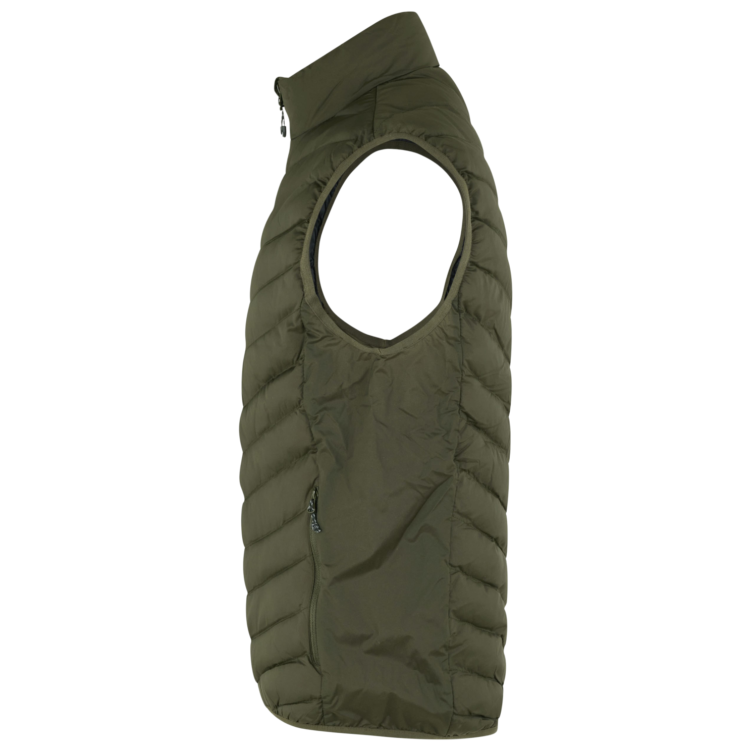 ID Herre Vest m. stretch - Oliven