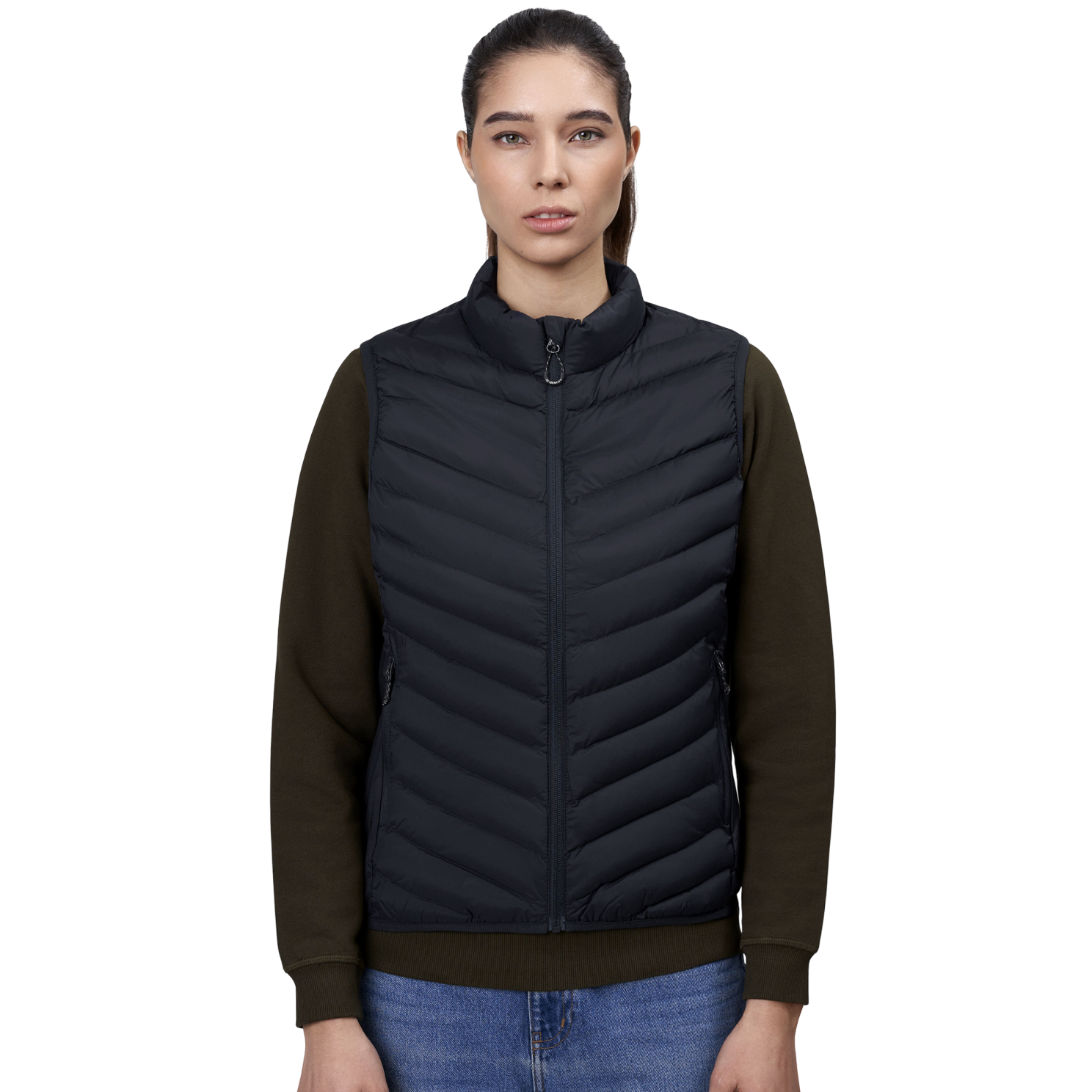 ID Stretch Dame Vest - Navy