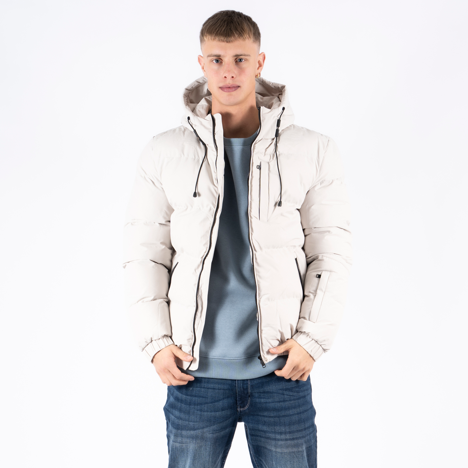 Marcus Mckenzie short Herre Jakke - Bright Sand