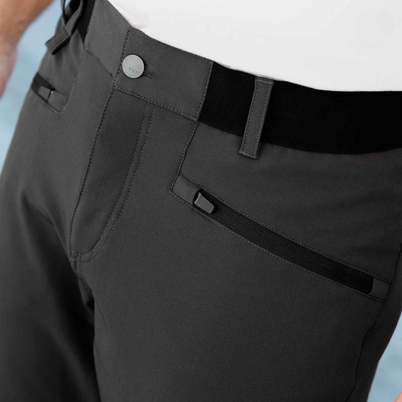 ID Core Herre Outdoorbukser m. stretch - Koksgrå