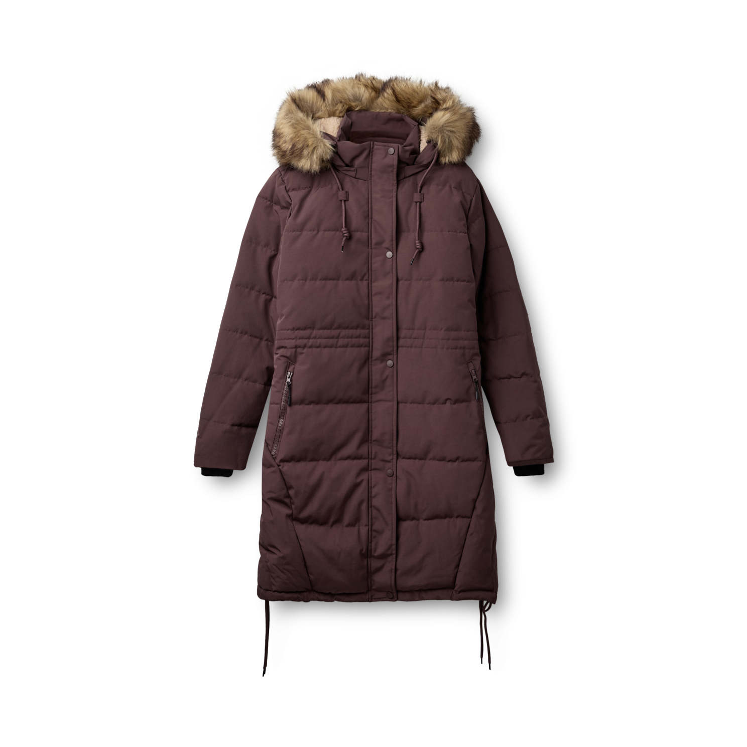 Nordic Project 18 Artemis Dame Vinterjakke m. BIONIC-FINISH® ECO coating - Rasin