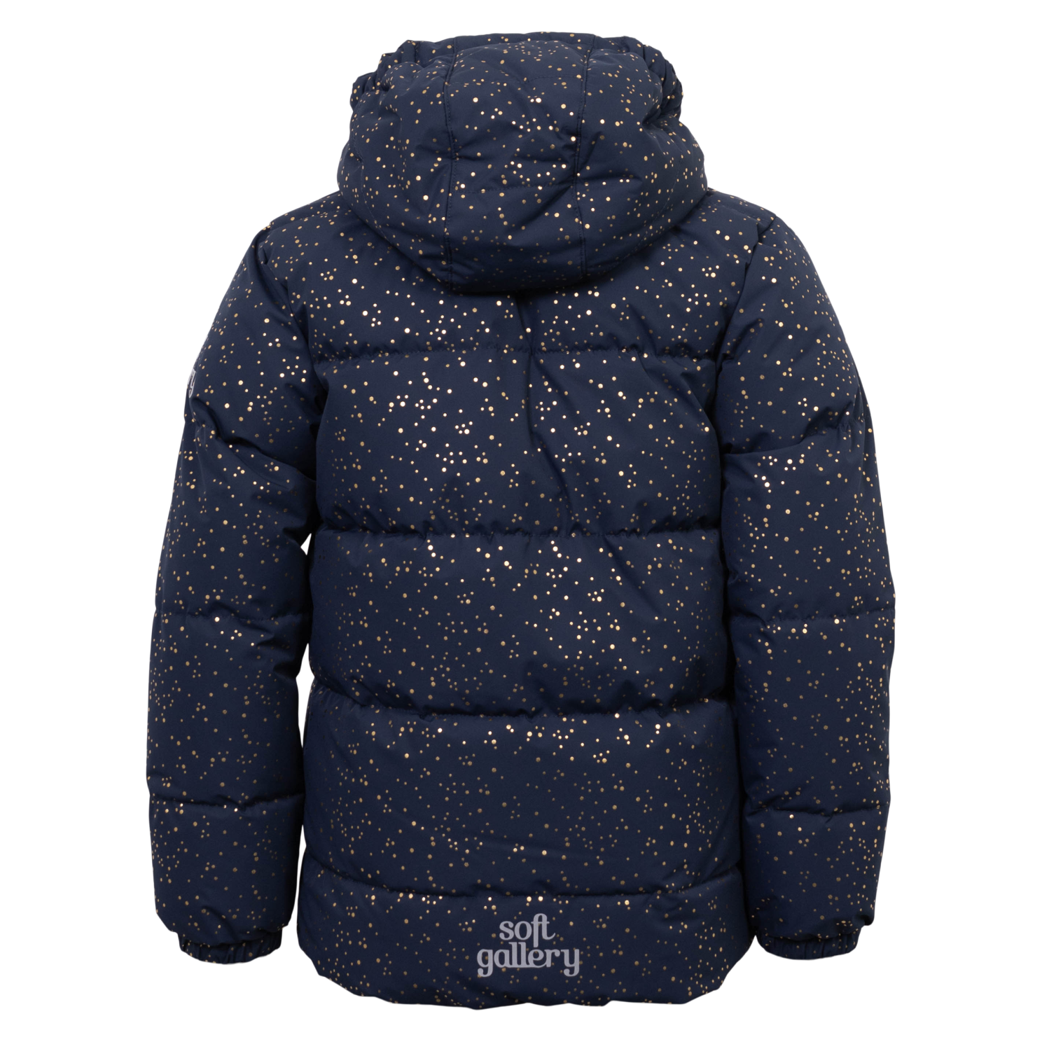 Soft Gallery Pige Vinterjakke m. BIONIC-FINISH® ECO coating - Dress Blues Glitter