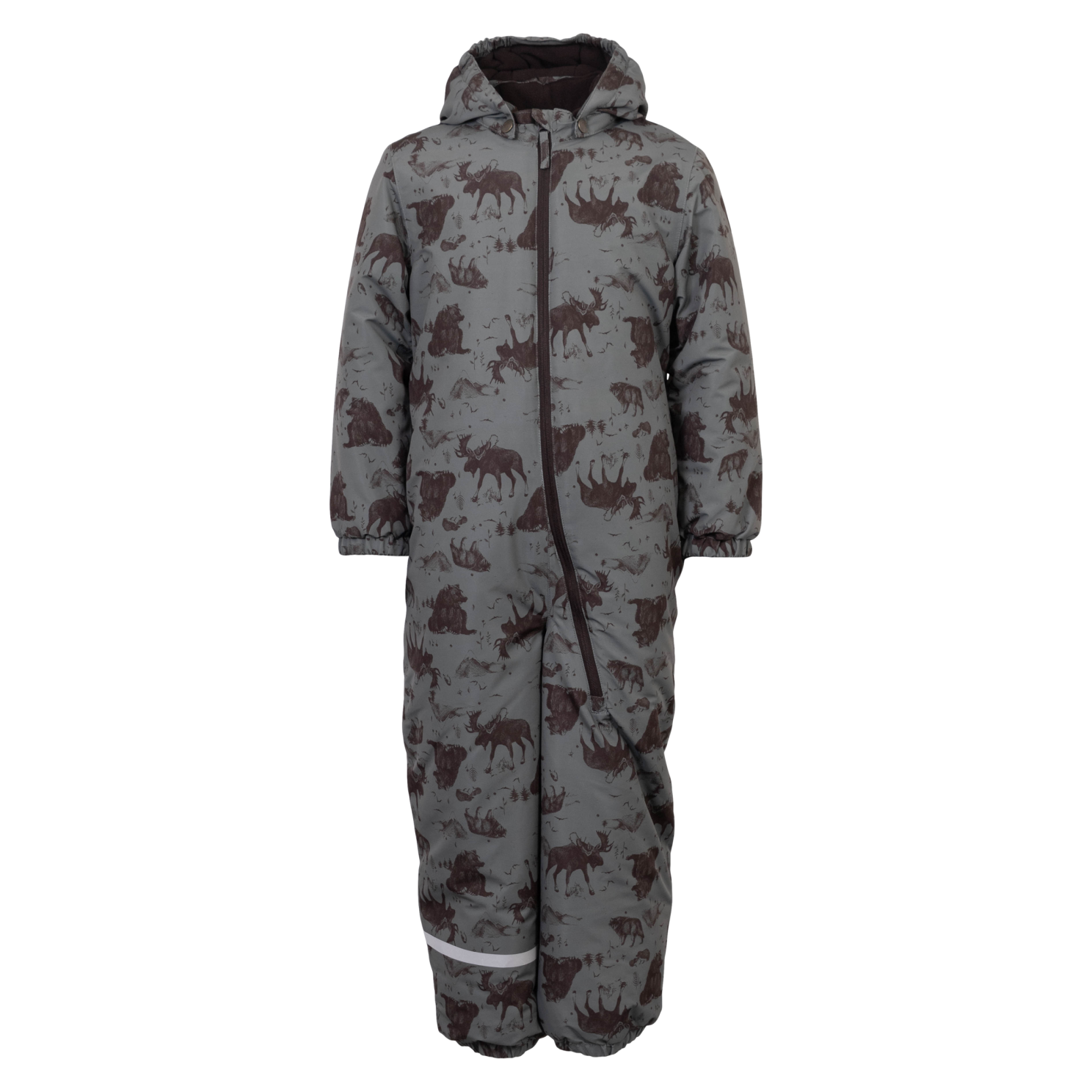 Soft Gallery Børne Flyverdragt m. fleece - Castor Gray Aop