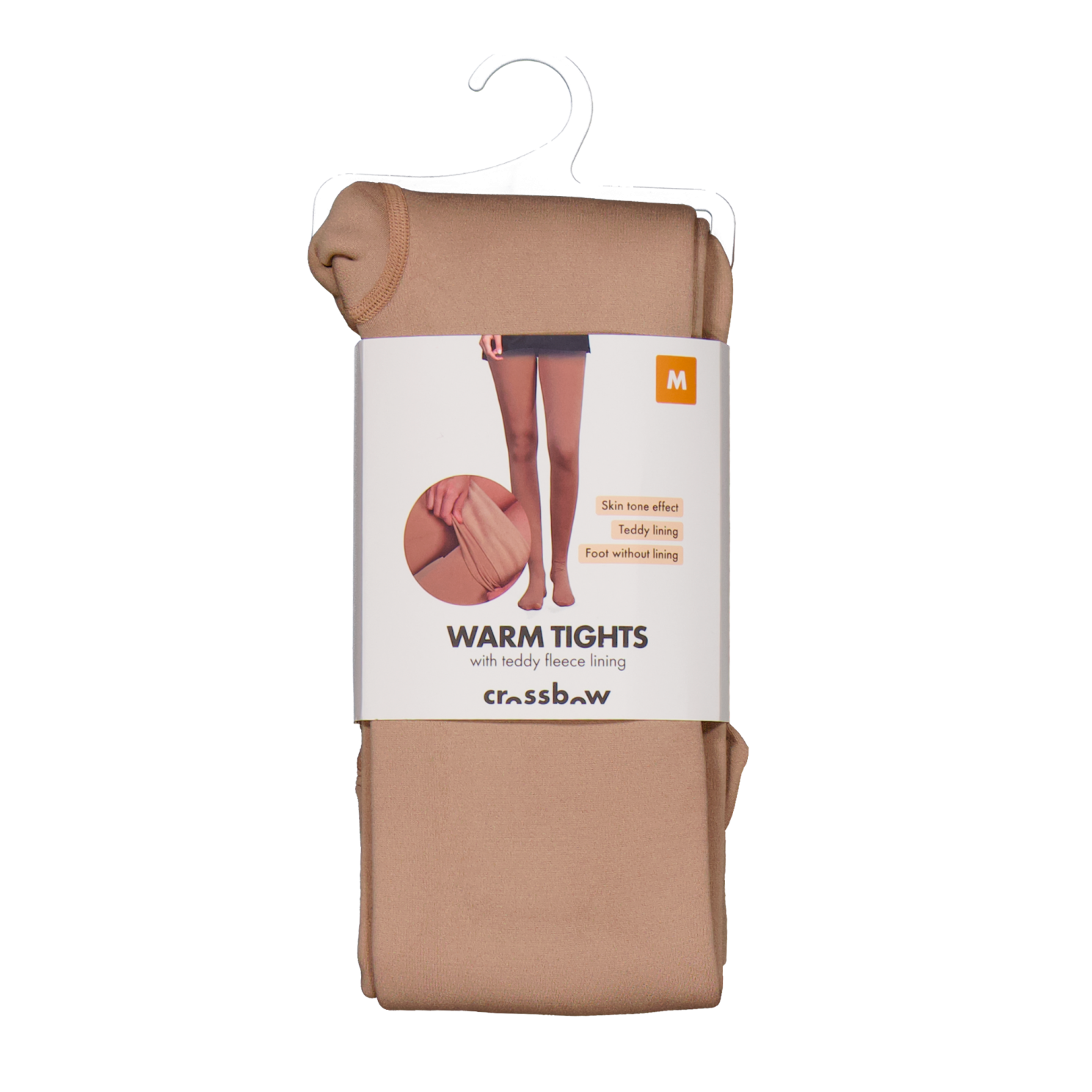 Crossbow Dame Termostrømpebukser m. for - Sand