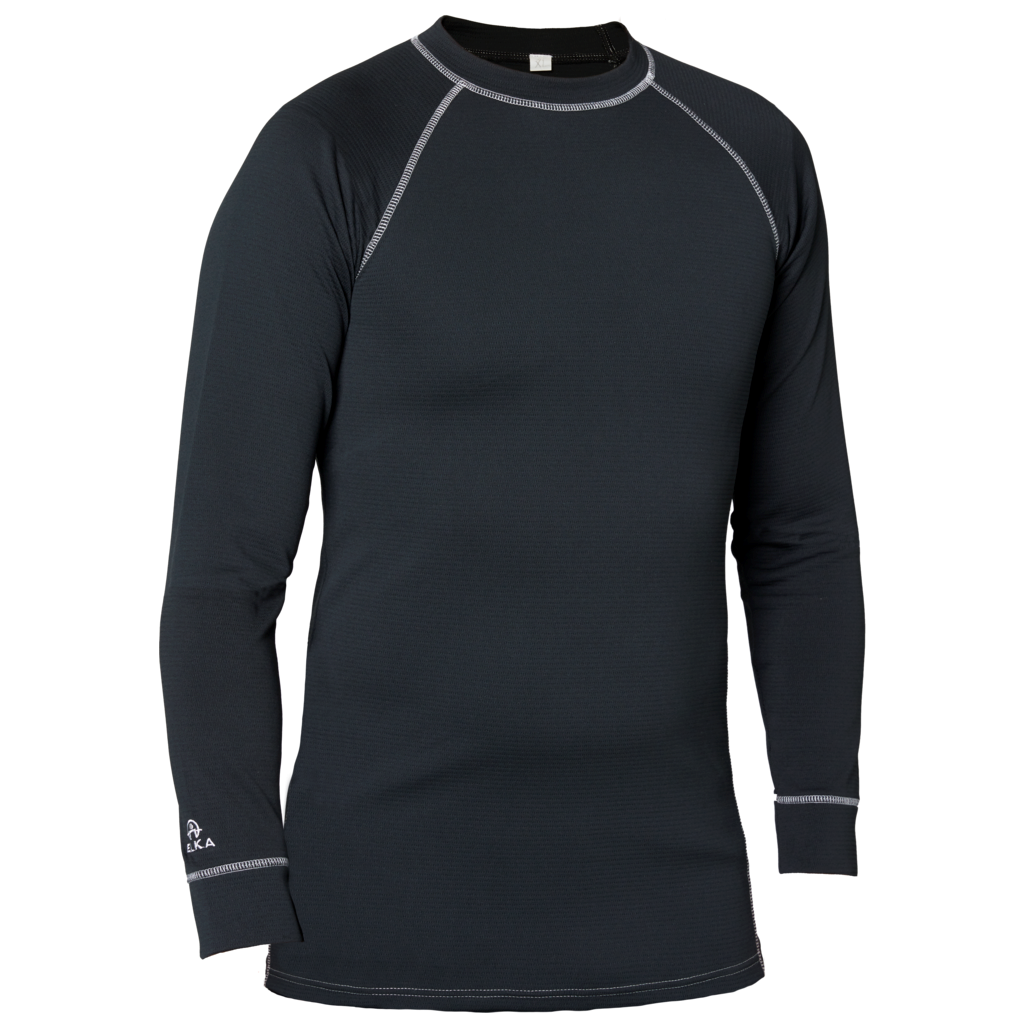 Elka Herre Skiundertrøje - Sort