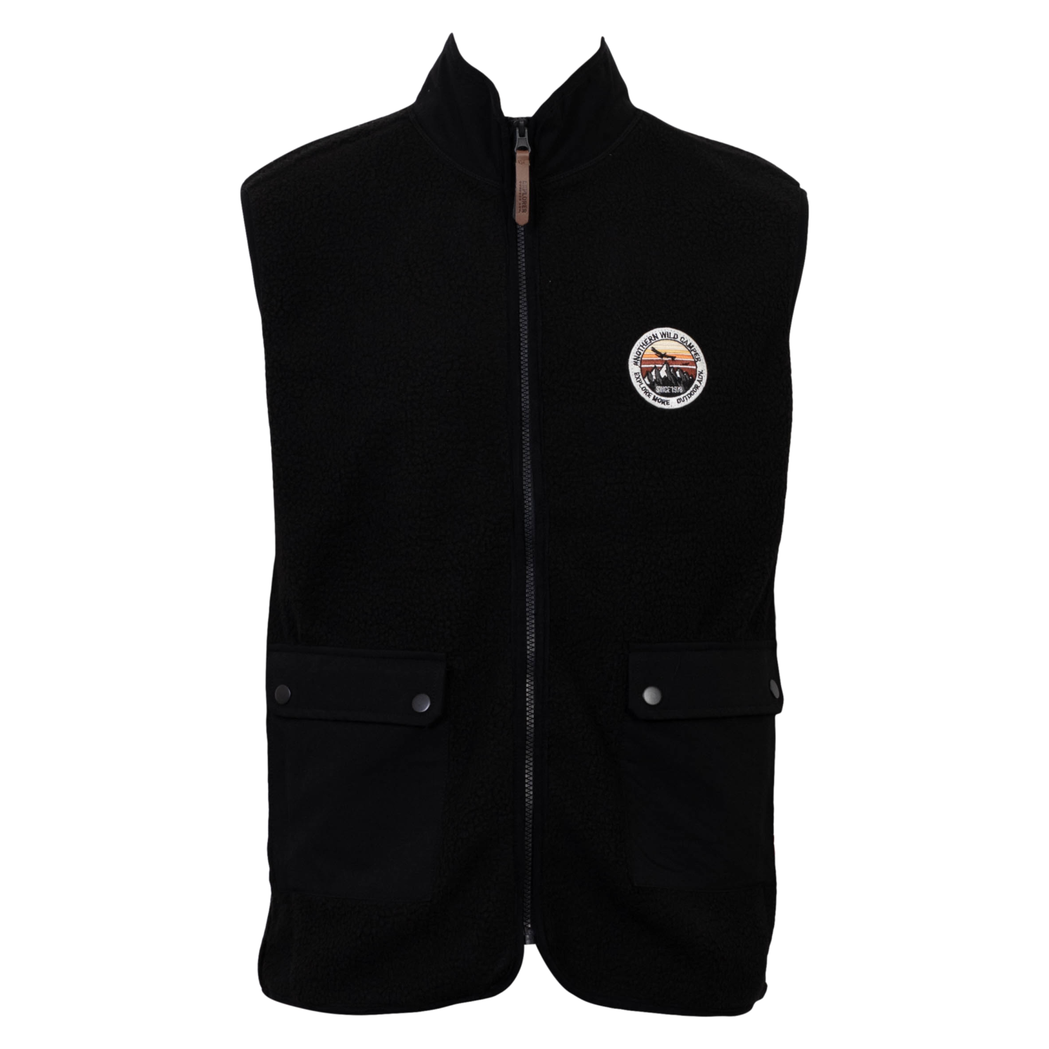 Marcus Woody Herre Vest - Black