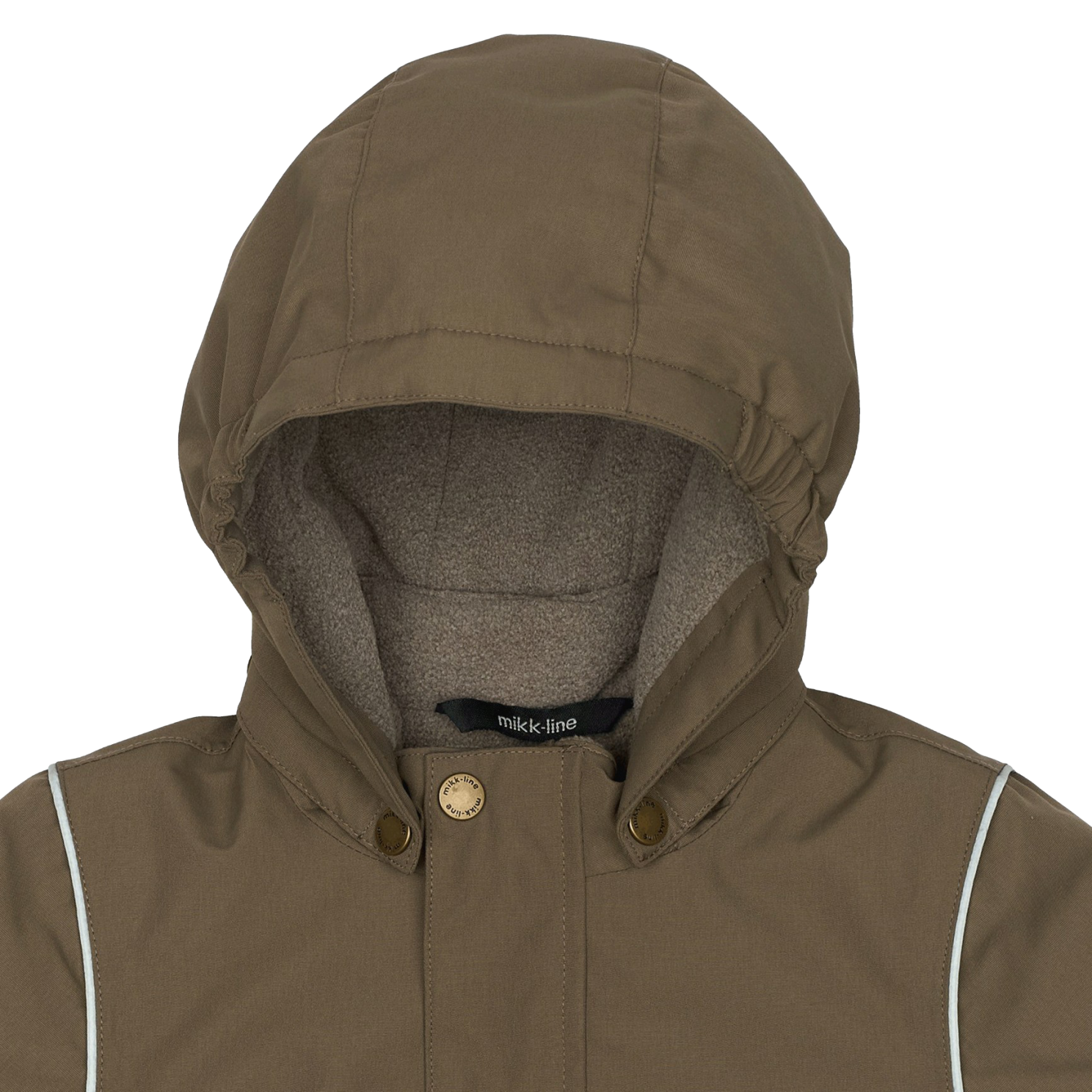 Mikk-line Børne Vinterjakke m. BIONIC-FINISH® ECO coating - Chocolate Chip