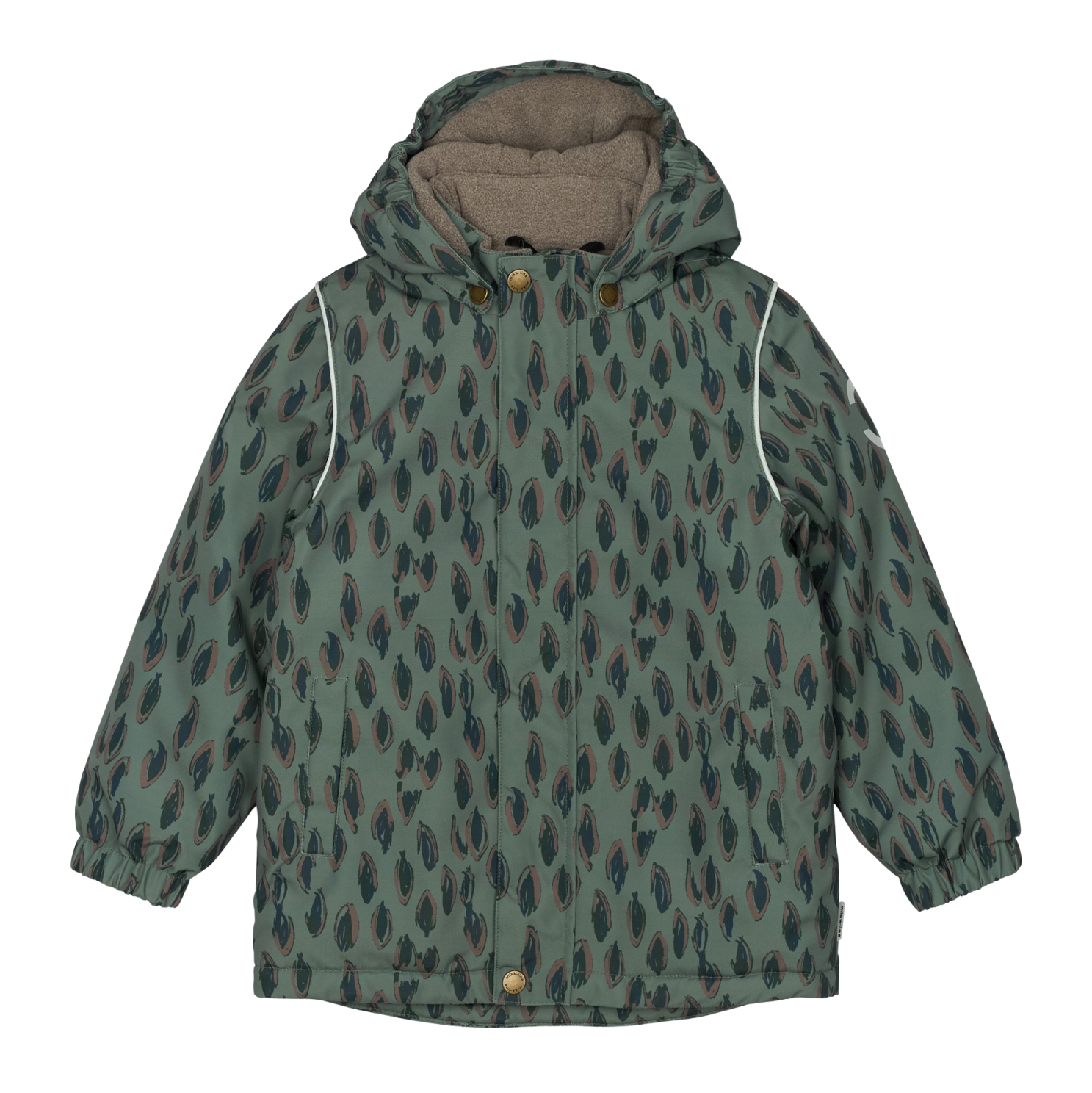 Mikk-line Børne Vinterjakke m. BIONIC-FINISH® ECO coating - Balsam Green