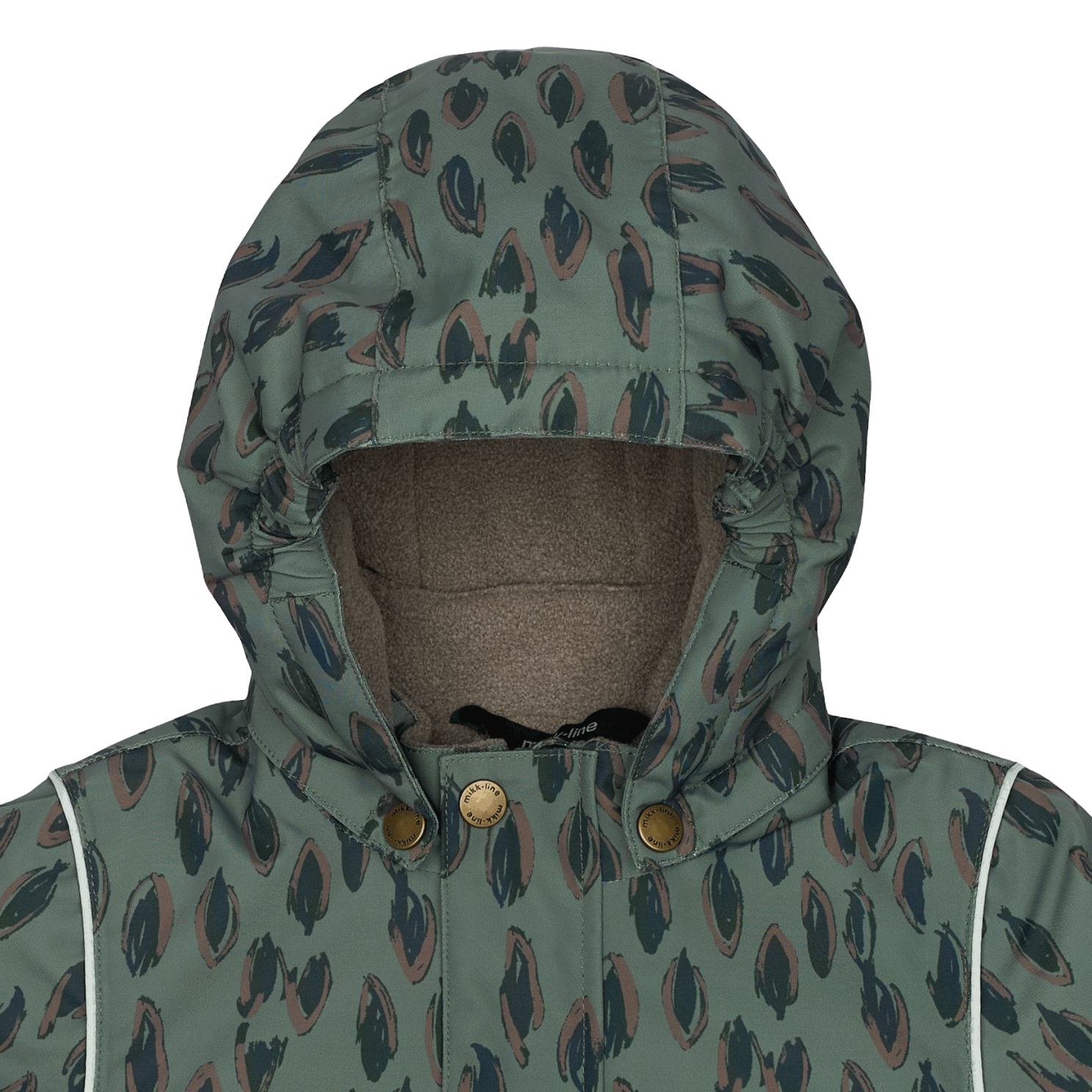 Mikk-line Børne Vinterjakke m. BIONIC-FINISH® ECO coating - Balsam Green