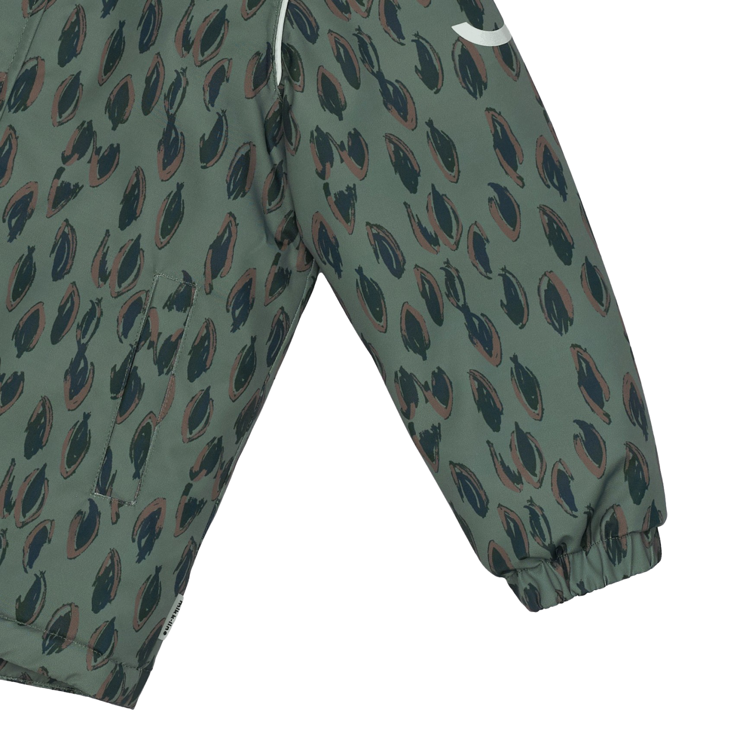 Mikk-line Børne Vinterjakke m. BIONIC-FINISH® ECO coating - Balsam Green