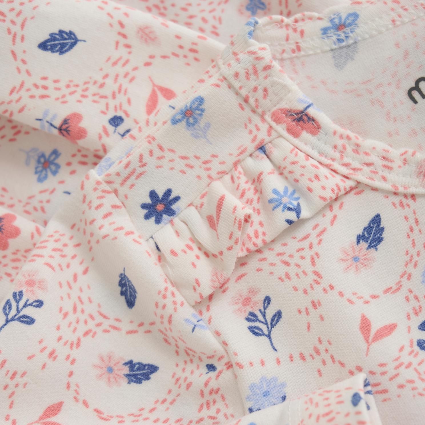 Minymo Baby Kjole i økologisk bomuld - Marshmallow White