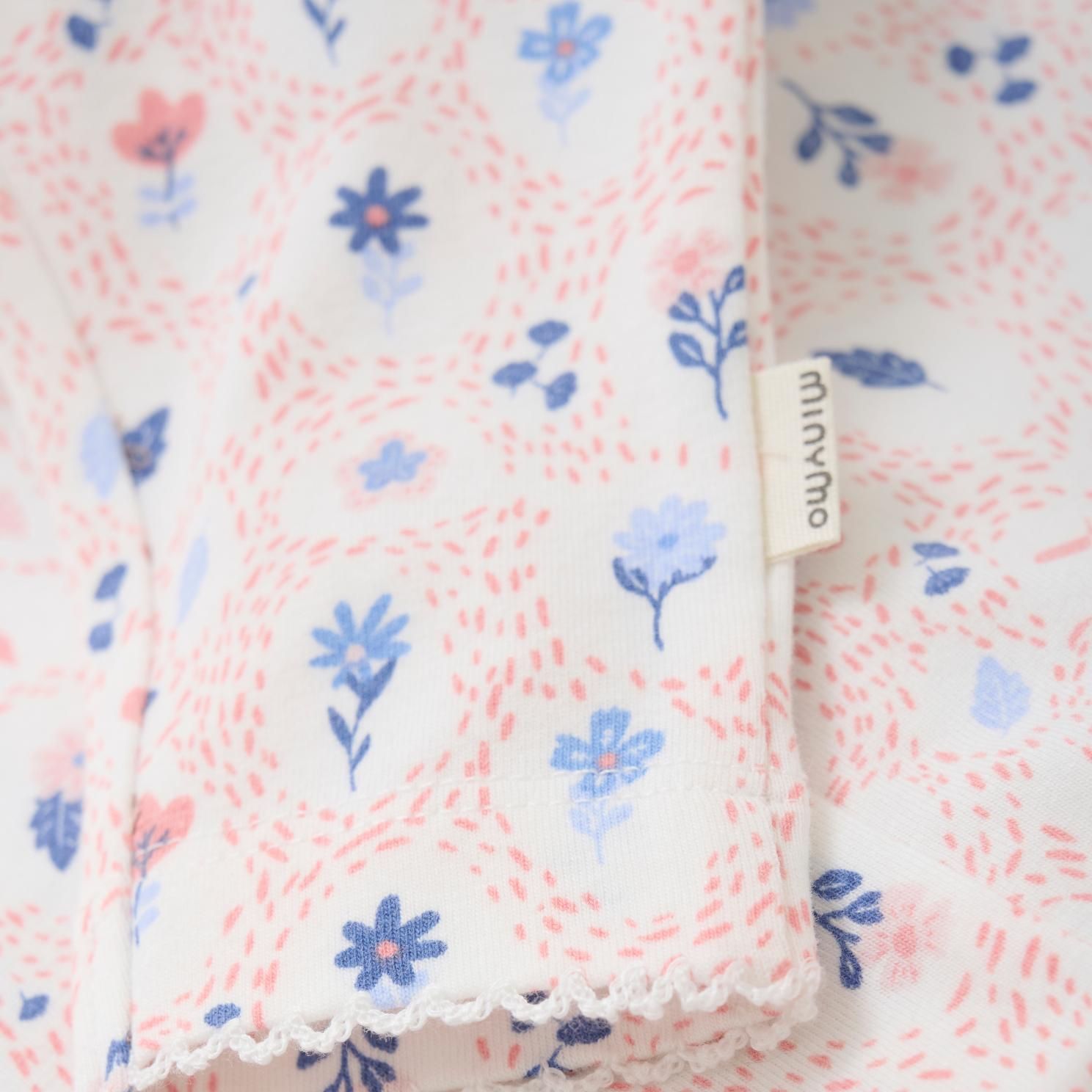 Minymo Baby Leggings i økologisk bomuld - Marshmallow White