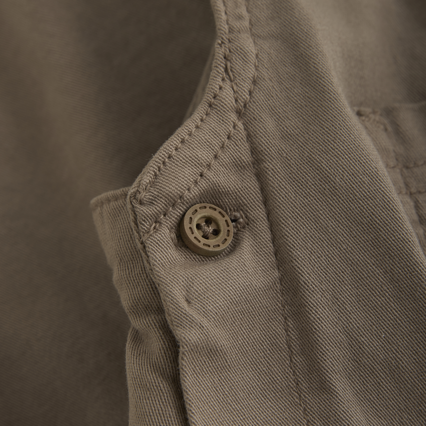 Minymo Baby Jumpsuit - Timber Wolf