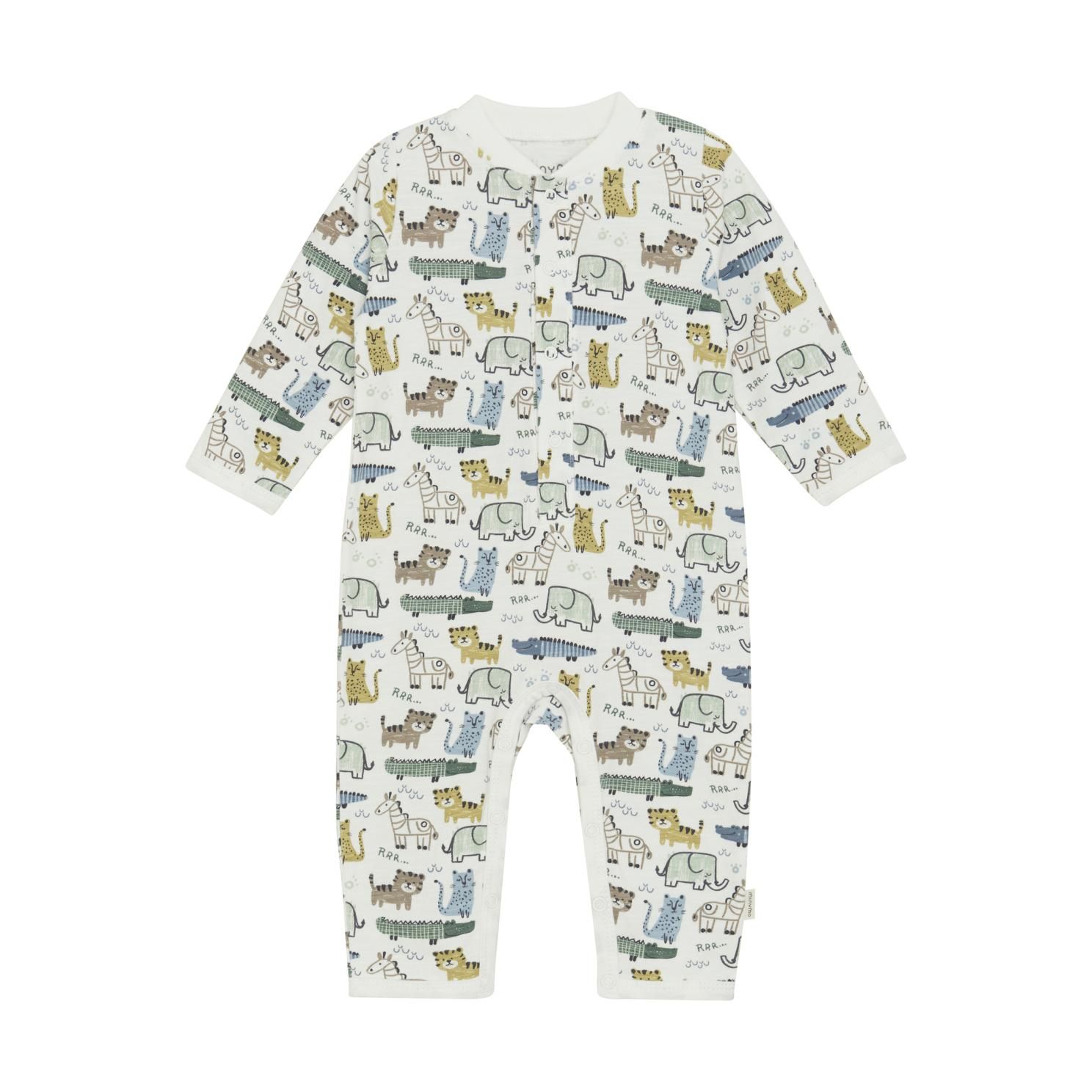 Minymo Baby Heldragt i økologisk bomuld - Marshmallow White