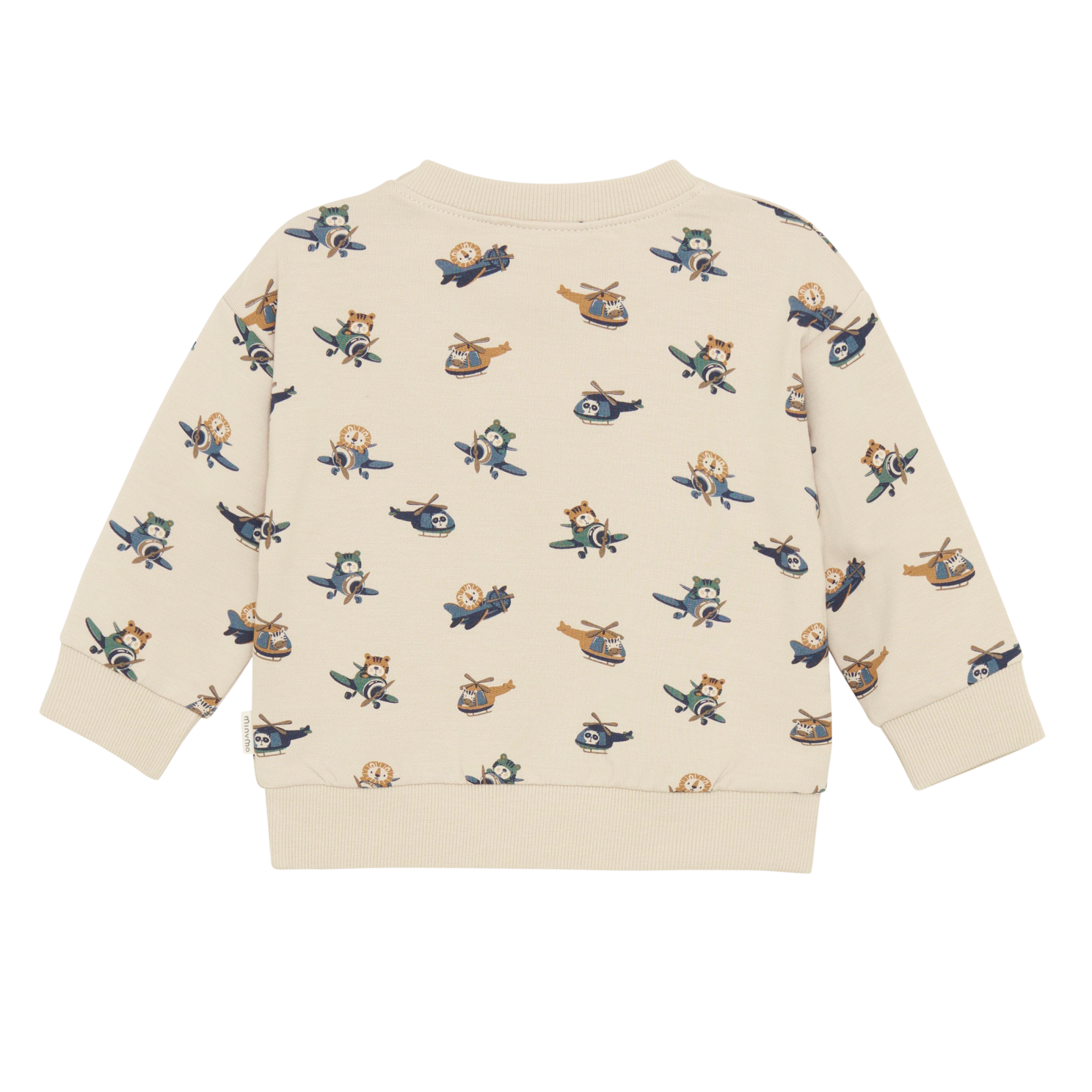 Minymo Baby Sweatshirt - Oxford Tan