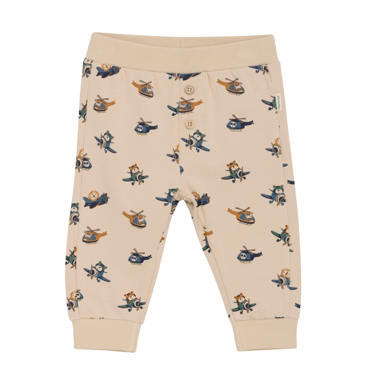 Minymo Baby Sweatpants - Oxford Tan