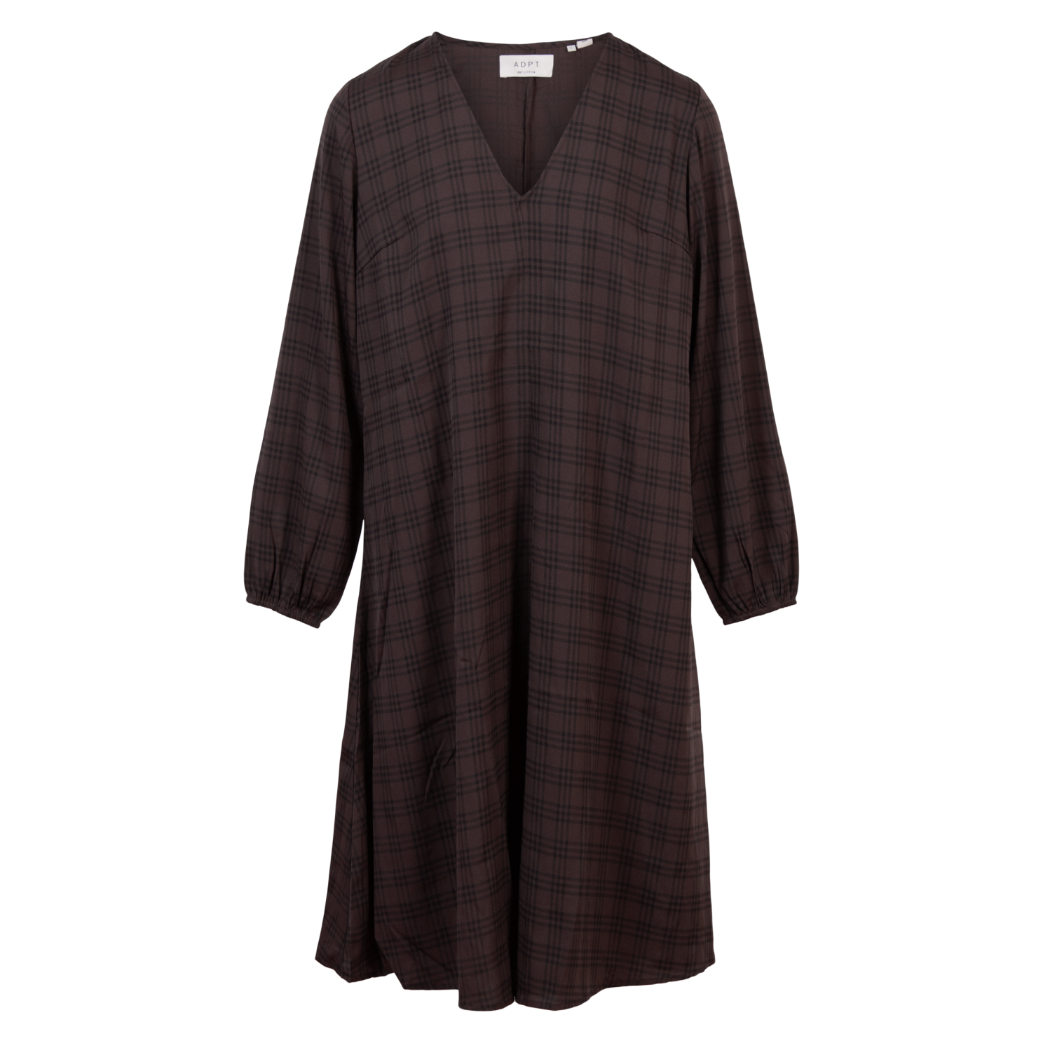 ADPT Dame Kjole - Turkish Coffee