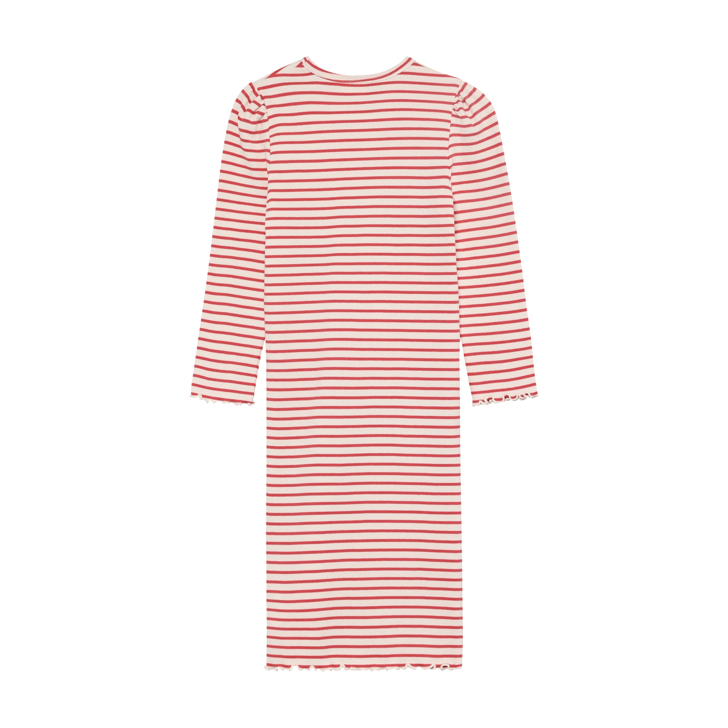 Minymo Pige Kjole i økologisk bomuld - Spiced Coral