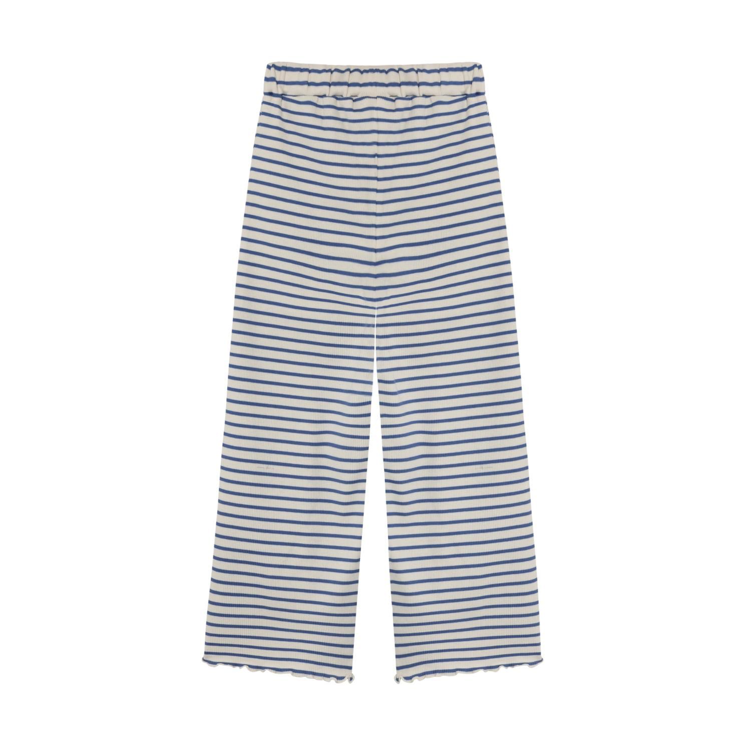 Minymo Pige Bukser i økologisk bomuld - Dutch Blue