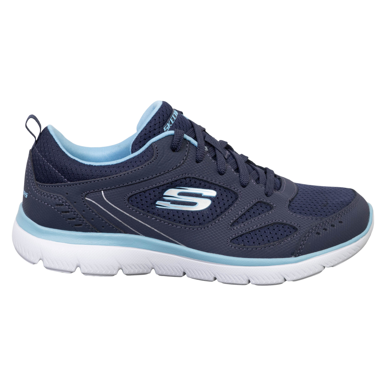Skechers Summits Suited Dame Sneakers - NVBL