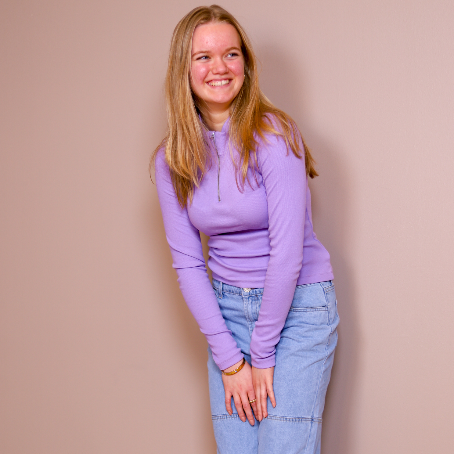 LMTD Pige Bluse - Sand Verbena