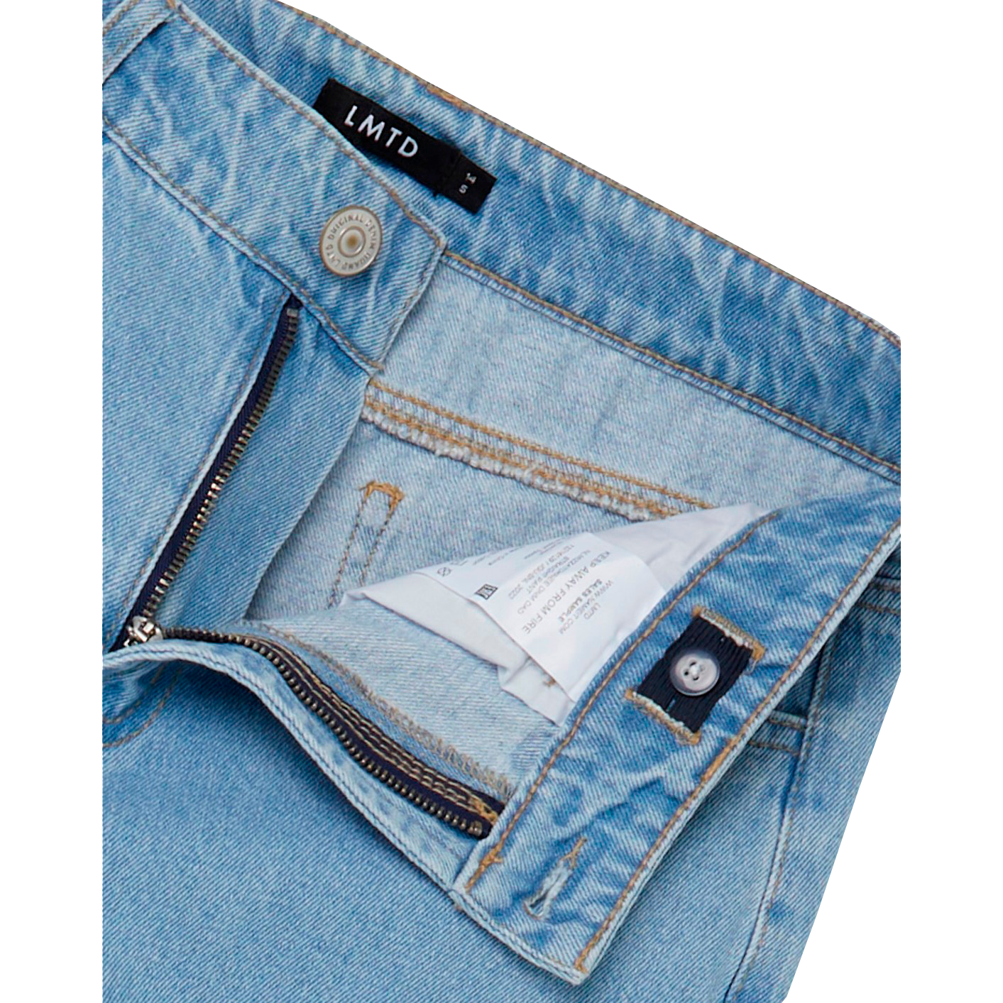 LMTD Børne Jeans - Light Blue Denim
