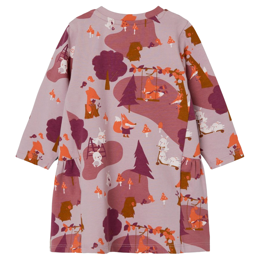 Guppy Fodia Pige Kjole - Dawn Pink