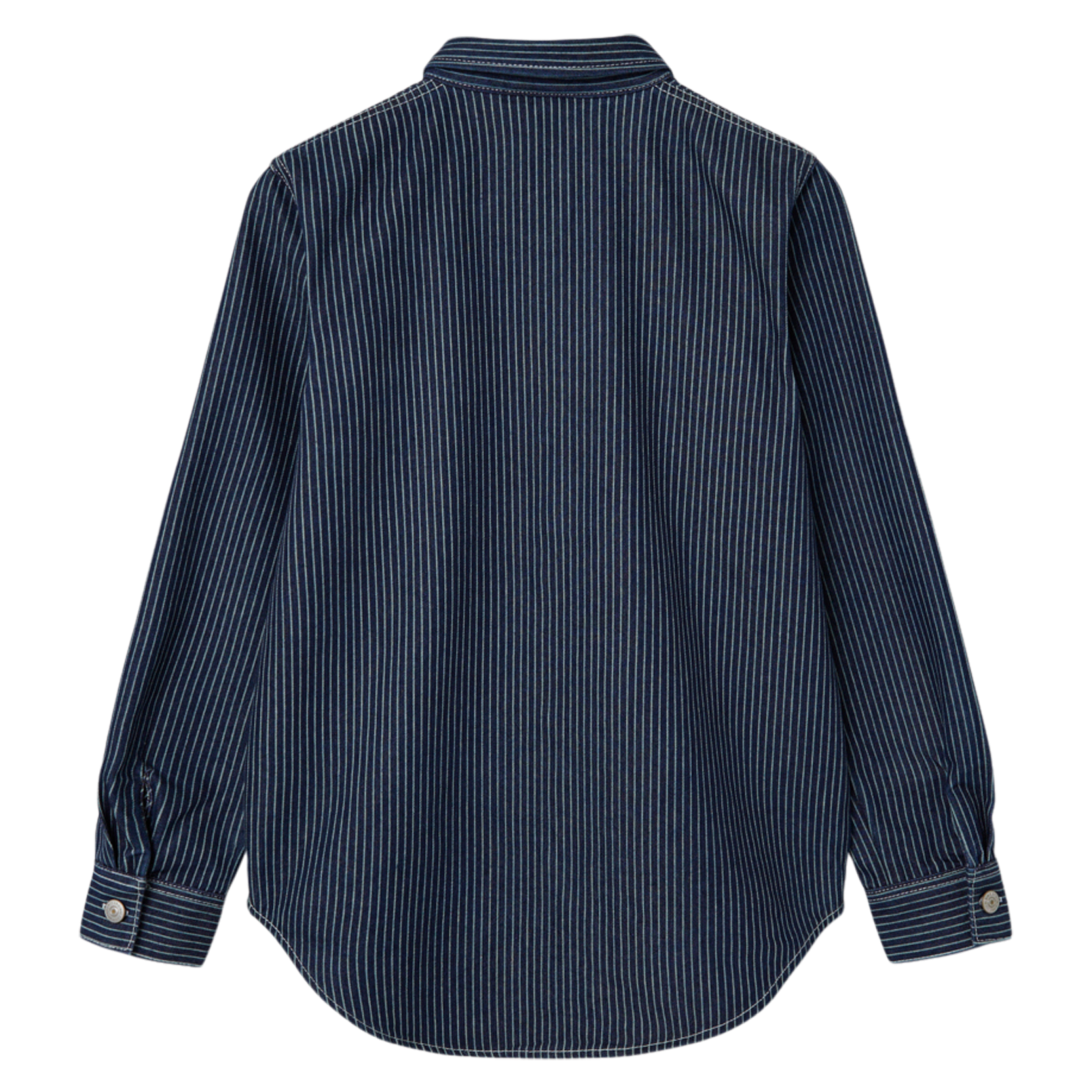 LMTD Børne Skjorte - Dark Blue Denim