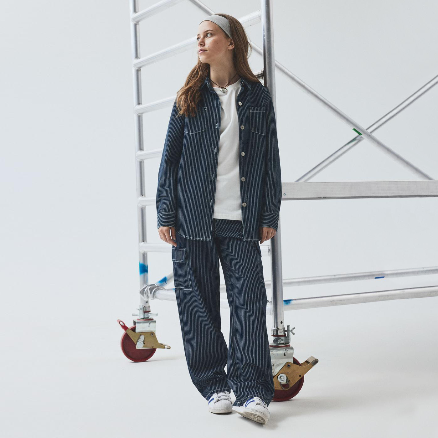 LMTD Børne Skjorte - Dark Blue Denim