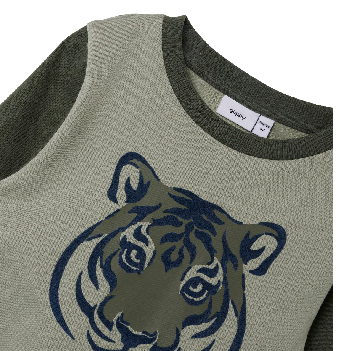 Guppy Lacon Børne Sweatshirt - Seagrass