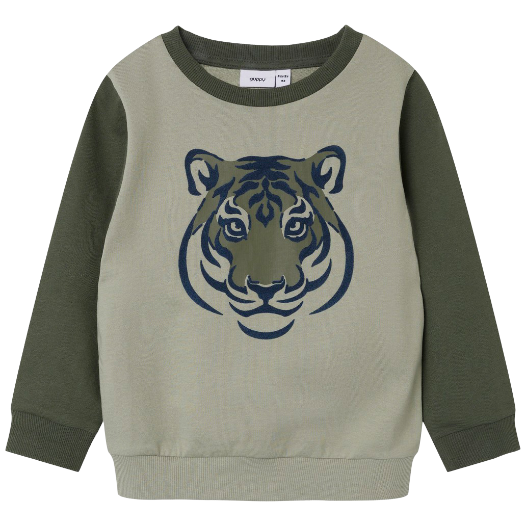 Guppy Lacon Børne Sweatshirt - Seagrass