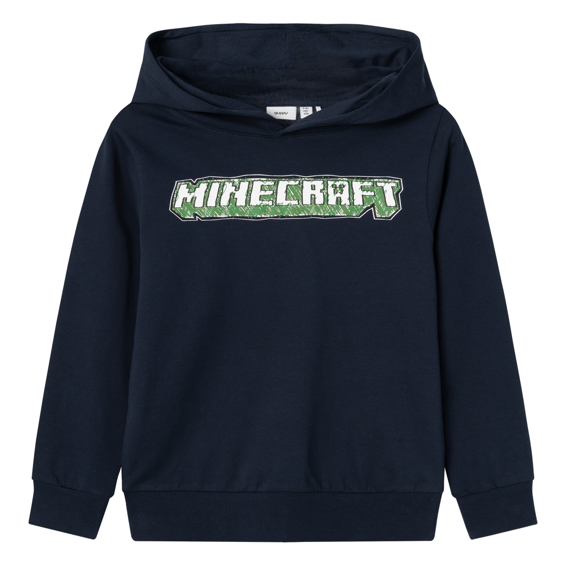 Guppy Minecraft Børne Sweatshirt - Dark Sapphire