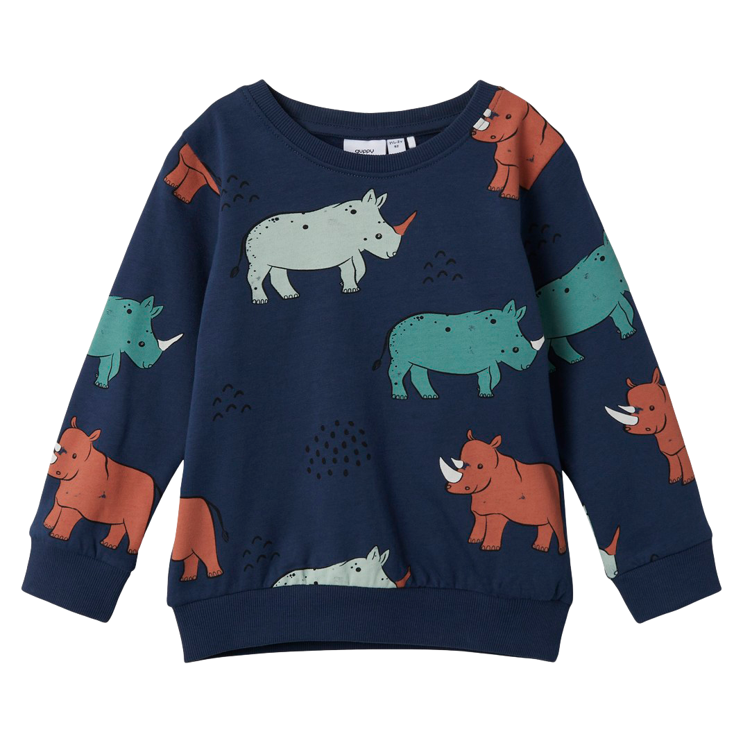 Guppy Damaso Børne Sweatshirt - Insignia Blue