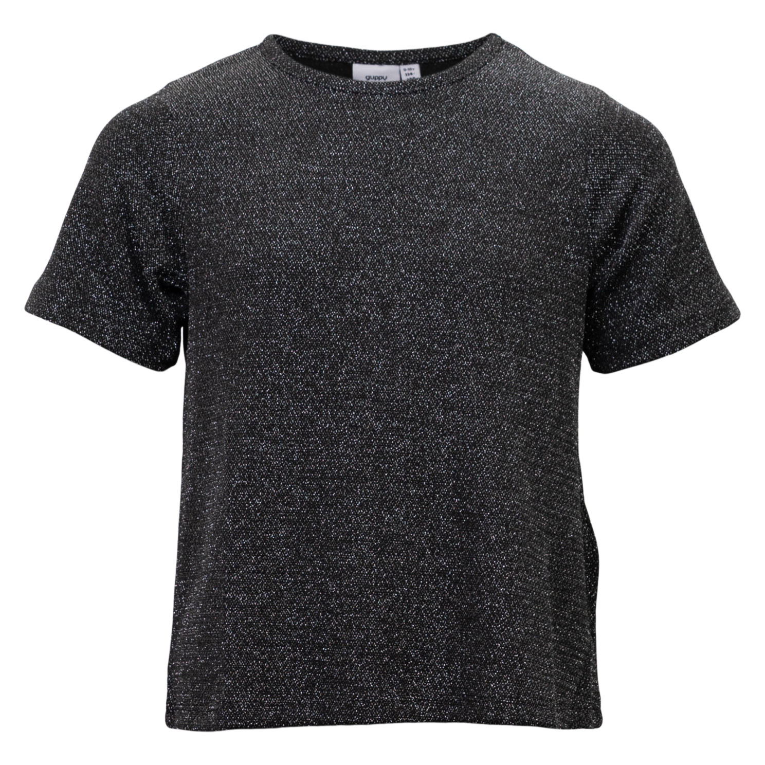 Guppy Ramoni Pige Bluse m. glimmer - Black