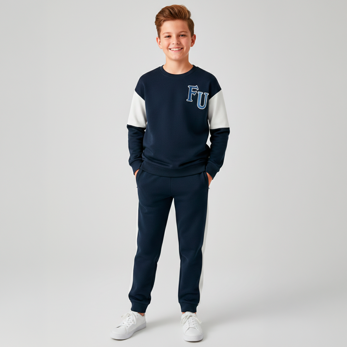 Guppy FILKE Unisex Sweatshirt - Dark Sapphire