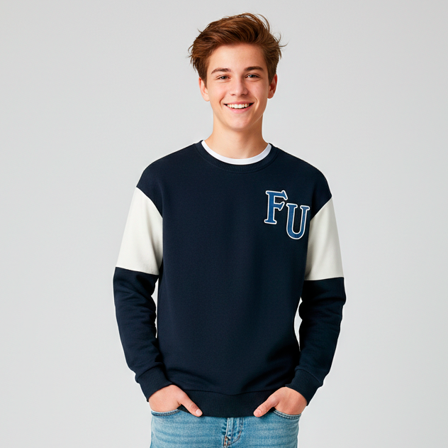 Guppy FILKE Unisex Sweatshirt - Dark Sapphire