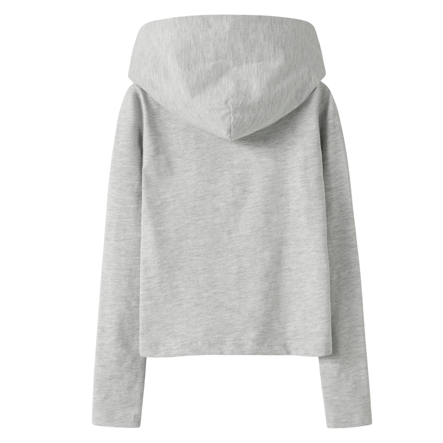 Guppy FAY Pige Hættetrøje - Light Grey Melange